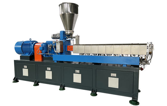 SHJ-35 Linha de produção de perfis WPC de alto binário Máquina de extrusão de plástico de parafuso duplo