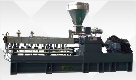 250 kg/H Extrusor de duplo parafuso de laboratório Masterbatch Granulador de preenchimento Função suave