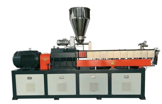 Custom Air Cooled Strand Cutting Twin Screw Extrusion Machine For PVC Pelletizing